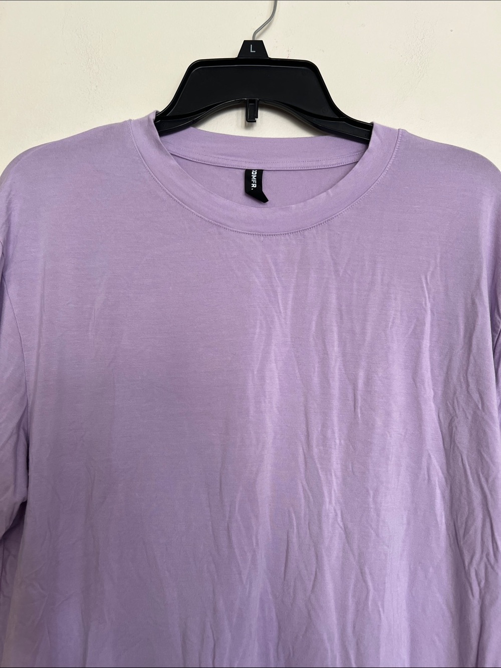 Comfrt Casual Lavender Crew Neck Tee - Comfy Brand - Picture 3 of 9